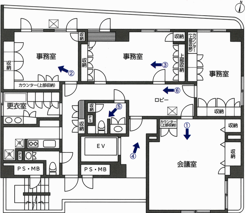 サニープラザ新宿御苑 図面